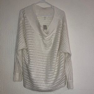 Maurice’s White Off-Shoulder Sweater